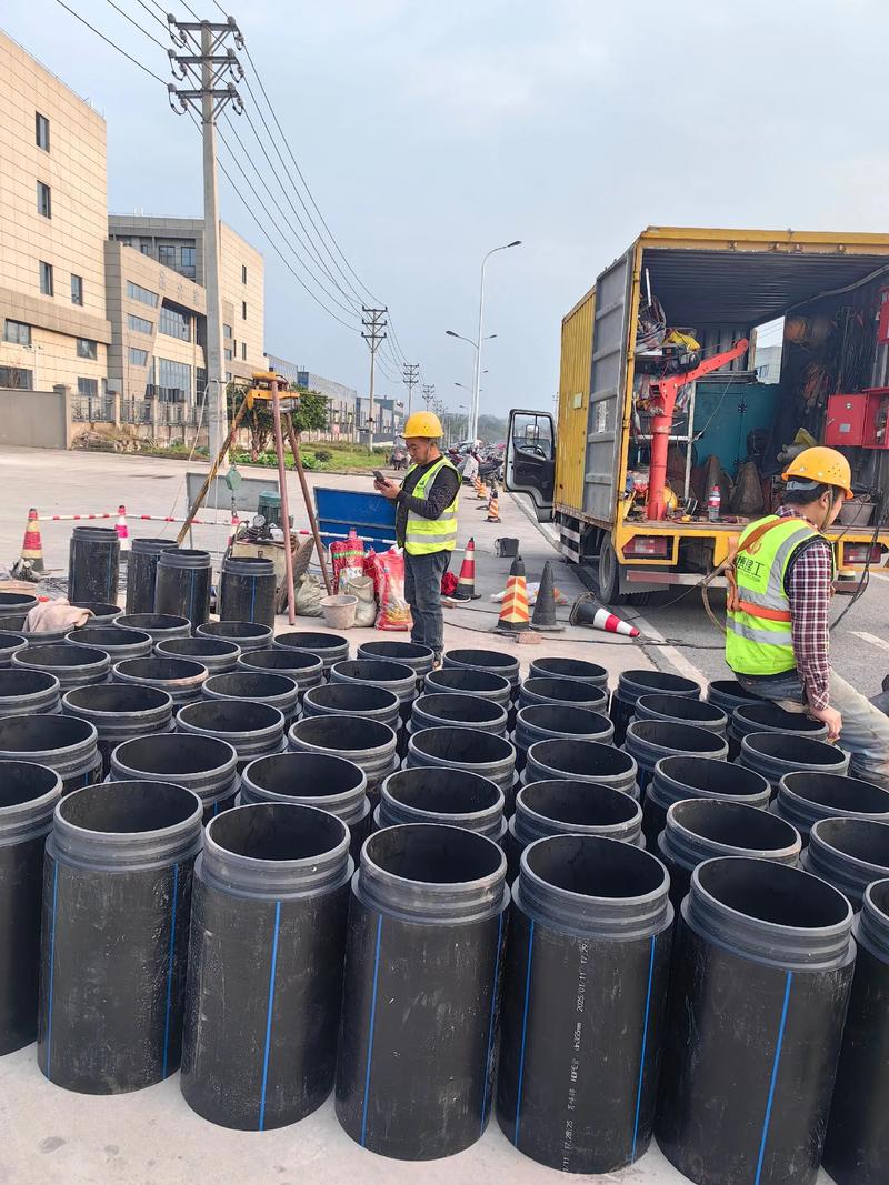 潭门镇管道短管置换