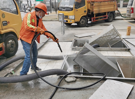 潭门镇隔油池清理