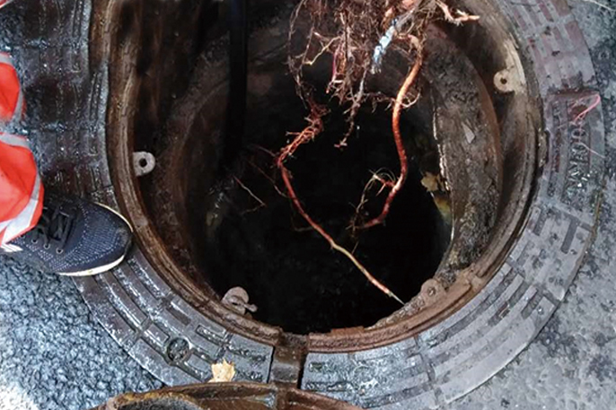 潭门镇管道预处理